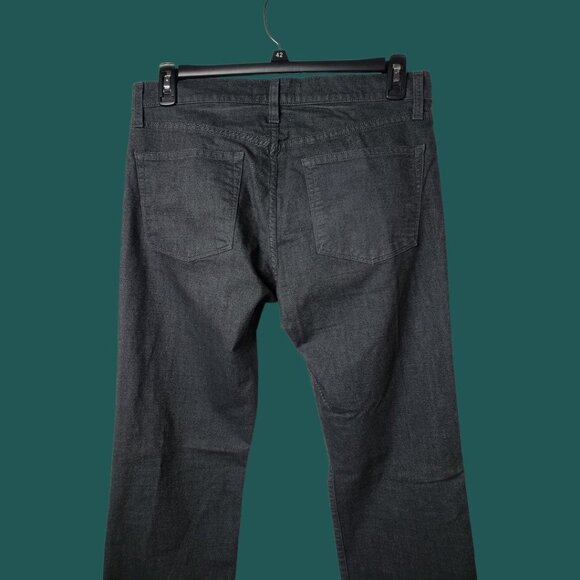 J Brand Kane Straight Fit -Leg Mens Dark Wash Denim Jeans Dark Gray 33 - Picture 15 of 16